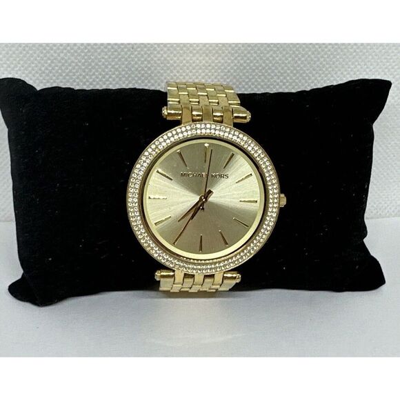 Michael Kors Darci MK3191 Women\'s Gold Stainless Steel Analog Dial Watch NUL11 main image 10